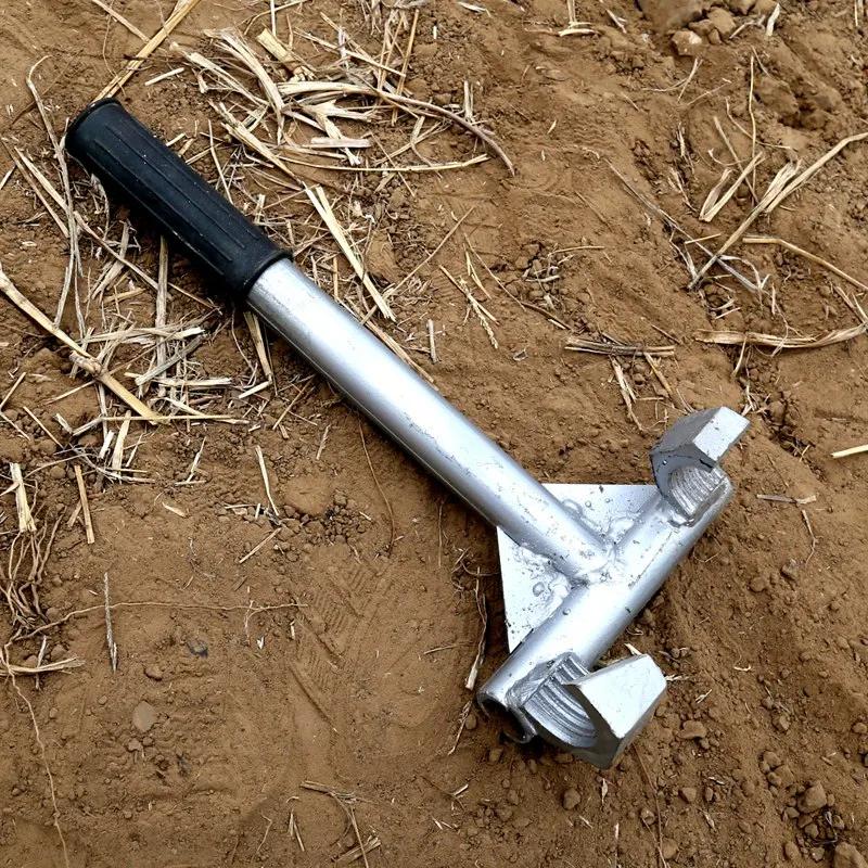 Gewächshaus Stahl Rohr Insertion Werkzeug Extubation Insertion Gerät Gemüse Skelett Zubehör Arbeitssparende Insertion Entfernung