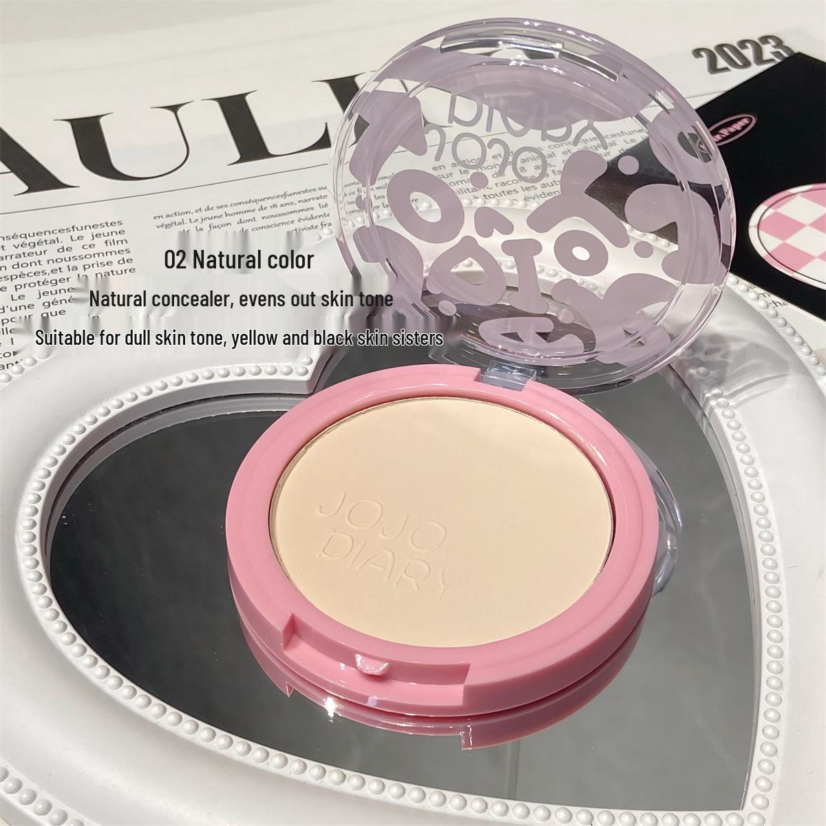 

Дневник JiuJiu Розовая Пантера Мягкий Фокус Водостойкая Фиксирующая Пудра Компакт