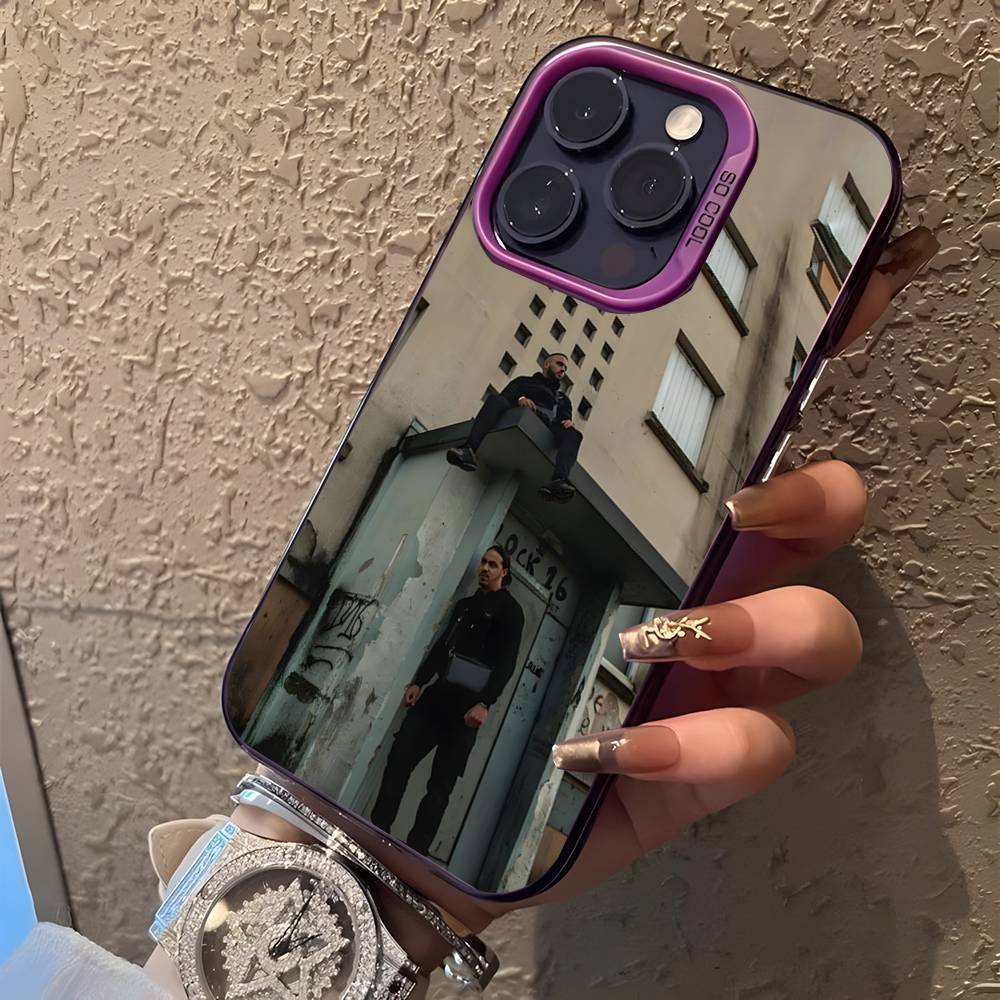 

Djadja D_Dinaz On s promet Phone Case For iPhone 16,15,14,13,12,11,Mini,Pro,E,SE4,XS,MAX Purple Candy Matte Cover iPhoneXSMAX