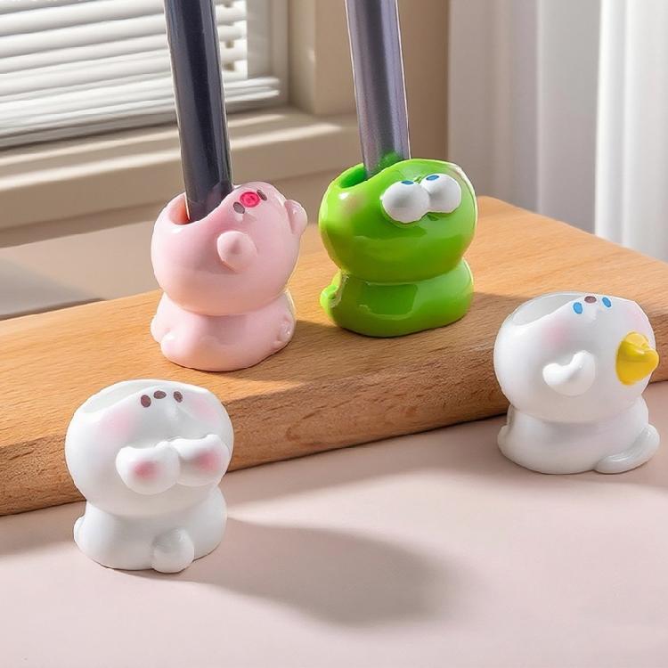 Toothbrush Holder Bathroom Toothbrush Organizers Mini Animal Toothbrush Holder Microlandscape Ornament for Home Decors