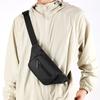 Anti-splashing men's fanny pack, personalized leisure, outdoor sports, shoulder messenger bag, fashionable Korean version, trendy breast bag.