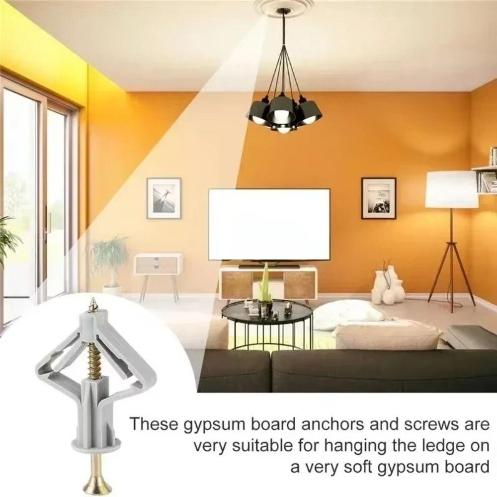 Plastic Airplane Expansion Pipe Self Tapping Fixed Tools Hardware Expansion Tube Nails  Hollow Wall