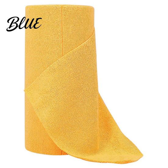 Non-scratch Countertop Wipes Microfiber Cleaning Cloth Roll Lint-free Washable Wipes Tear Wear-resistant Kitchen Away Paper Towels for Wet