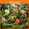 Mini-Dinosaurier-Modellset Kunststoff Für Kinder Pädagogische Sammlung