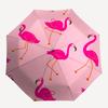 1pc Flamingo Pattern Folding Umbrella | Elegant Design, Fashionable Accessory, Durable Construction, Sturdy Ribs Yy251107118
