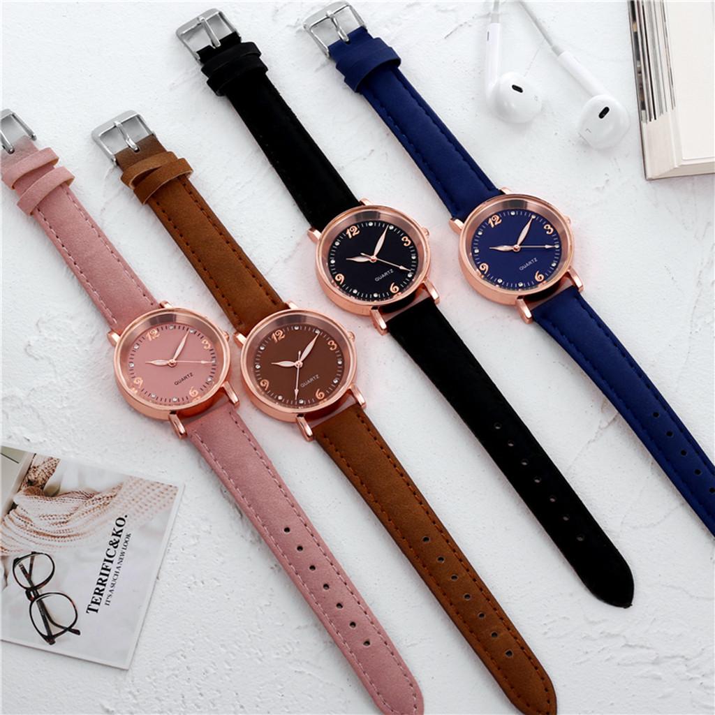 Women's Watches Diamond-studded Luminous Retro Reloj Mujer Watch Belt Light Quartz Watch For Women Wristwatches Relogio Feminino