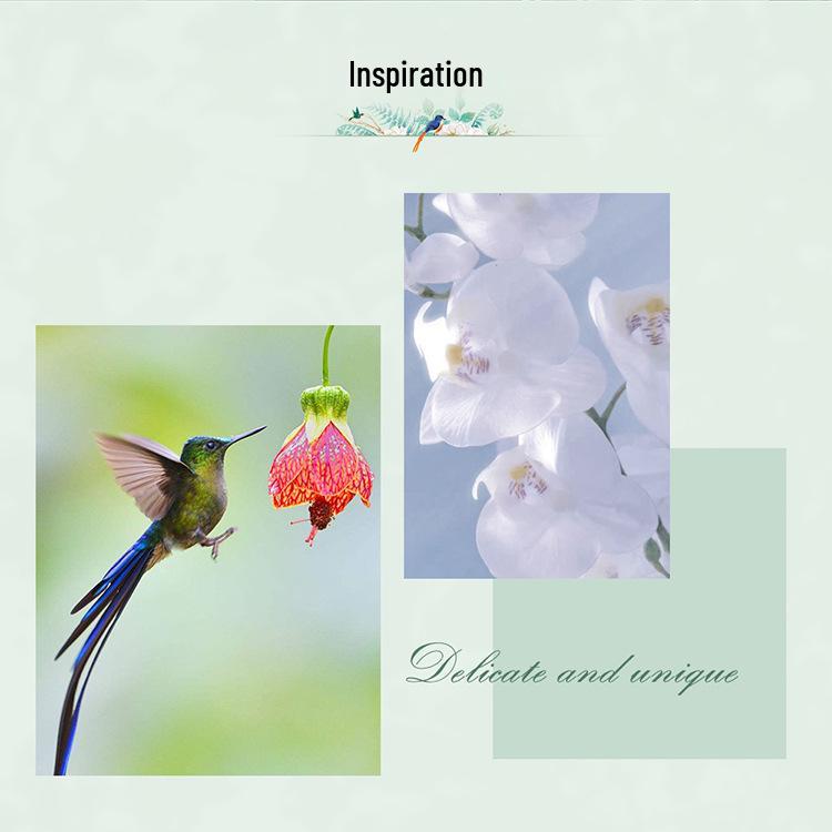 Silver Blue Bird Earrings & Ring Set - Unique 925 Sterling Design