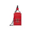 GARAVANI VLogo Signature Neck Strap Calfskin Phone Case Regular Men's Style Red