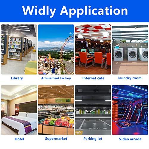 RFID Key Fob: 100 Pack 13.56 MHz NFC Tag UID Changeable Rewritable Keychain for Access Control Systems Hotel Locks Campus Entry Parking Entry