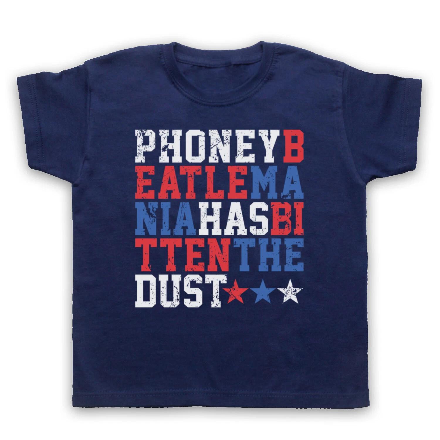 

LONDON CALLING UNOFFICIAL PUNK ROCK PHONEY BEATLEMANIA KIDS CHILDS T-shirt 160