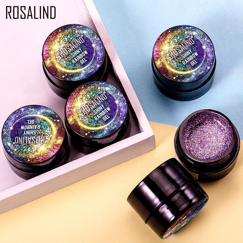 UV Nail Gel Polish Neon Rainbow Hybrid Varnish Platinum Gel Paint For Manicure
