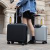 YouTuozhe ABS 18-inch Rose Gold Carry-On Suitcase
