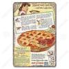 Eat Breakfast at Night Funny Sign, Kitchen Wall Decor Metal Plaque 20x30cm