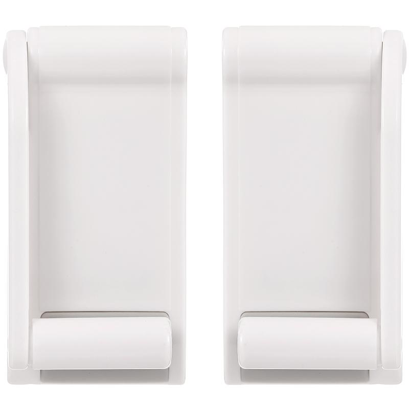 

Простой держатель для туалетной бумаги, магнит на холодильник для кухни, настенная магнитная полка для хранения, вешалка для пищевой пленки белый