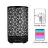 Hollow Star Aroma Diffuser Ultrasonic Air Humidifier Essential Oil Aromatherapy Cool Mist Maker for Home 100ml with LED Lights