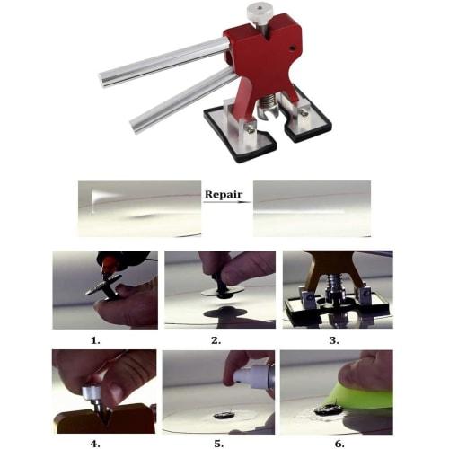 WHDZ Dent Repair Tool Set, Car Dent Repair Tool Set, Dent Repair, Sheet Metal Tools, Vacuum Lifter, Dent Extrusion Tool, Car Dent Repair Tool, Complet