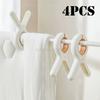 2-12 Pcs Pince à Couette Forte Coupe-vent Fixation Séchage Vêtements Plastique Sans Trace Pince à Couette Point de Croix Pince à Couette Pinces à Linge