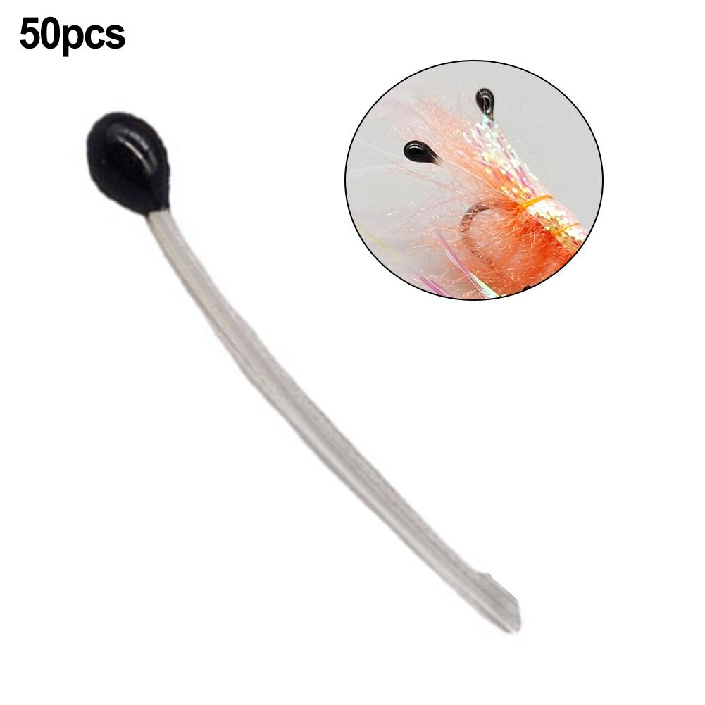 

Рыболовные инструменты, аксессуары для приманок для глаз с креветками, пластиковый материал, 50 шт.