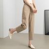 Fanzhen Women's High-Waisted Loose Cropped Harem Pants