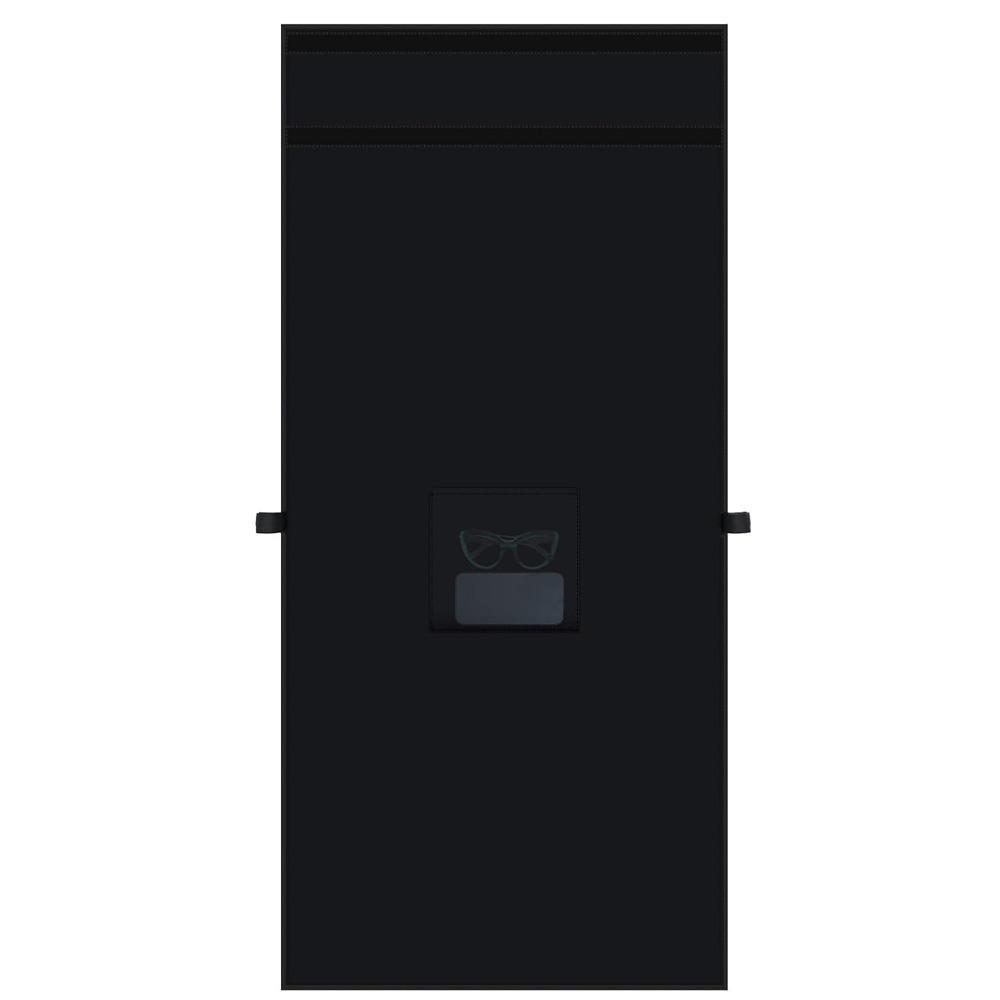 

Водонепроникна шторка для приватності для танцювальної сумки Міцна шторка для роздягальні для танцювальної сумки Black with Pocket