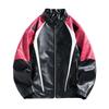 American PU leather jacket men's jacket spring and autumn new stand-up collar locomotive clothing versatile trend explosive jacket men