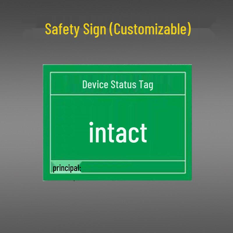 Safety Signs for Mechanical Equipment: Inspection, Repair, and Warning Symbols