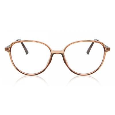 Full Rim Cat Eye Transparent Brown Vittoria 9002 C2 Tr Fashion Women Eyeglasses