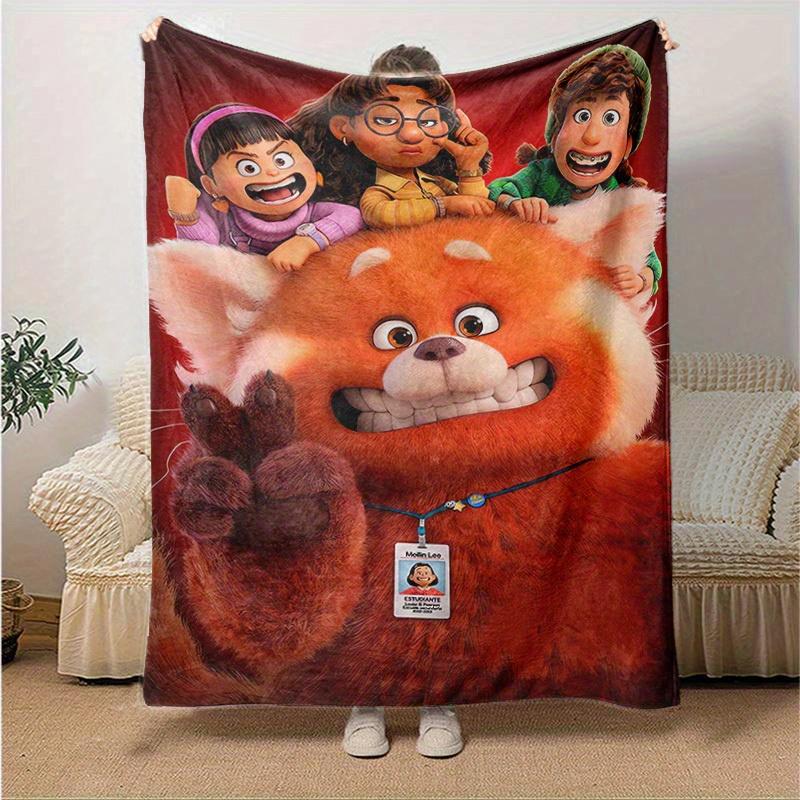 

1pc, Home Decorative Red Panda Blanket, Perfect for Couch, Bedroom, Living Room, Travel, Camping, Car, Beach, Office Nap, Gift Idea C081 130x150cm