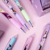 Cute High-Value  Press Erasable Pens Kpop Demon Hunters 0.5mm Gel Pens Creative Student School Stationery Supplies