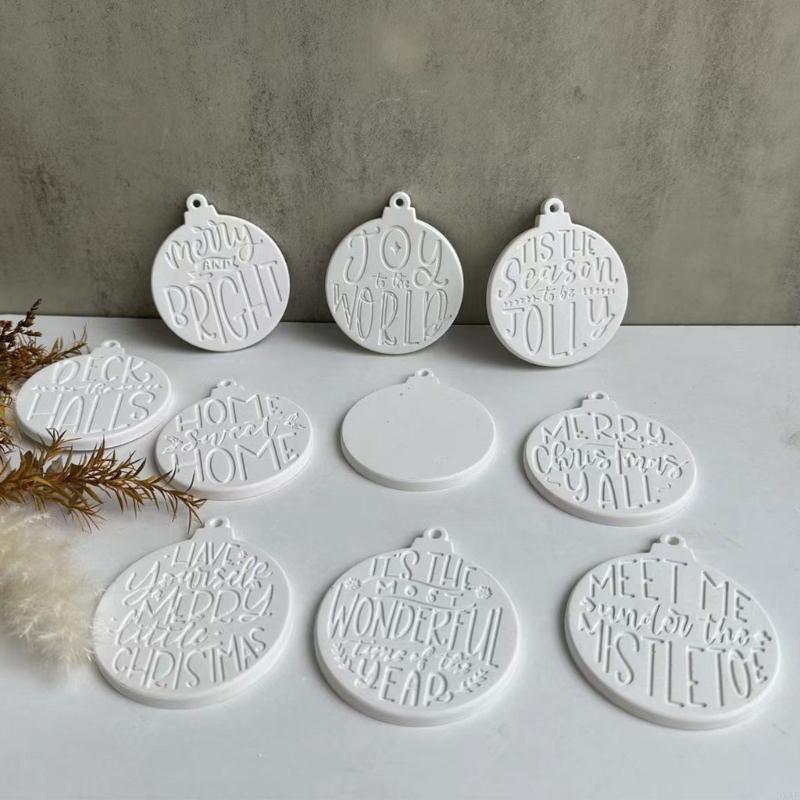 2pcs Silicone Mold for Christmas Tree Decorations Perfect for Party Supplies