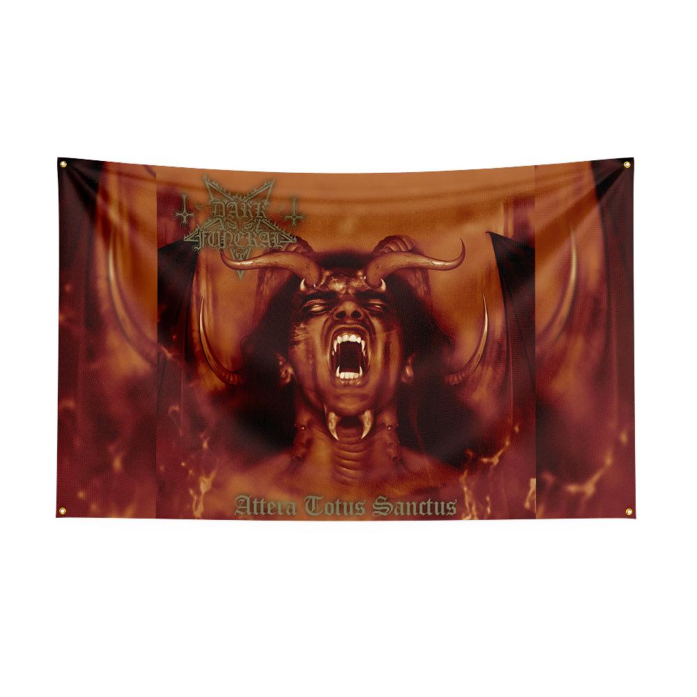 3x5 Ft Heavy Rock Band Ddark Funerals Flag Polyester Digital Printing Banner For Bedroom Wall Art Out Door Tapestry Decora