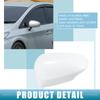 ABSOPRO Rearview Mirror Cover Part Number Left Door Mirror Cover for Toyota Prius C ABS White Cap, 8794552170B3, 2012-2018, Plastic,