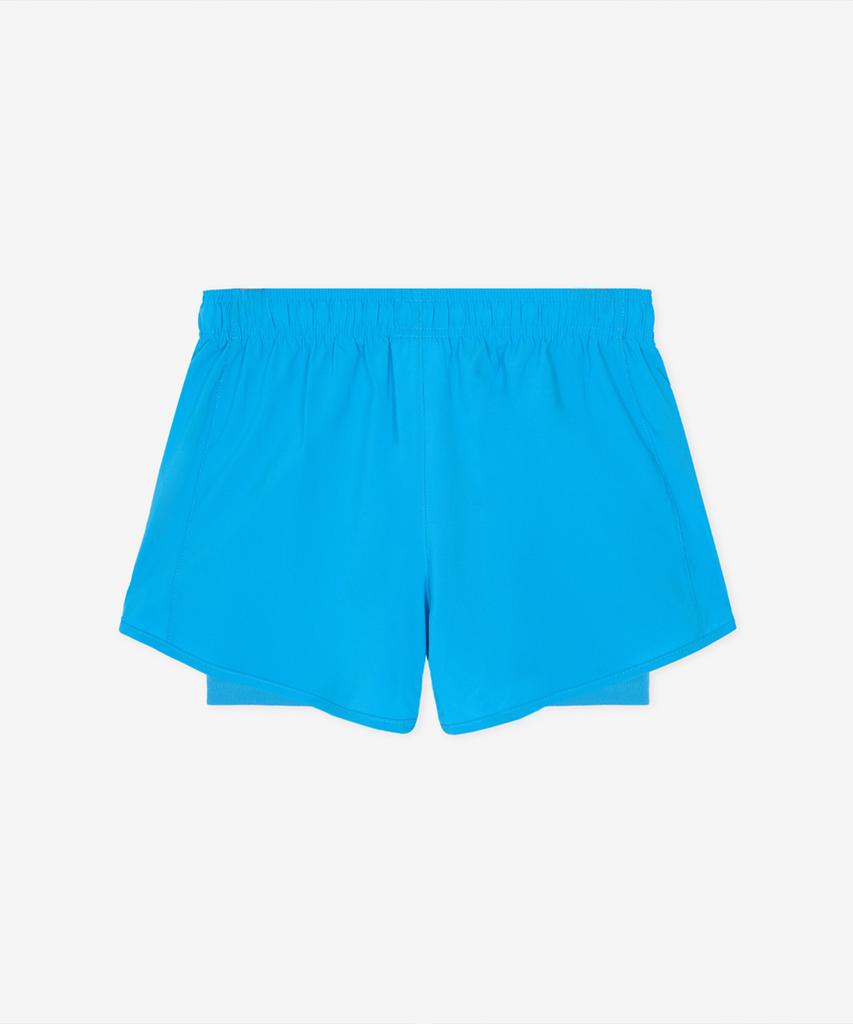 Nyuballanseu Nbnvg36112 / Women Sports Essentials 2-In-1 Shorts 3-Inch (Light Blue)