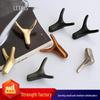 Modern Nordic Cow Horn Metal Coat Hook for Wall Mounting - Bathroom, Wardrobe, or Door Use