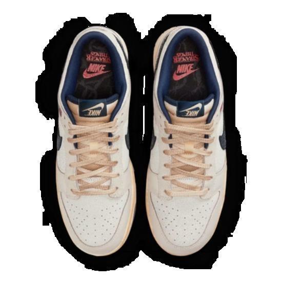 Stranger Things X Nike Dunk Low Phantom and Midnight Navy IH6766-001 Unisex