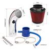 Cold Air Intake Pipe 76mm 3 Inch Universal Car Cold Air Intake Turbo Filter Aluminum Air Filter Induction Flow Hose Pipe Kit