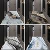 European Style Entrance Door Mat Carpet Living Room Mat PVC Anti-slip Mat Freely Cutting Home Door Mat Custom Hallway Mat Carpet