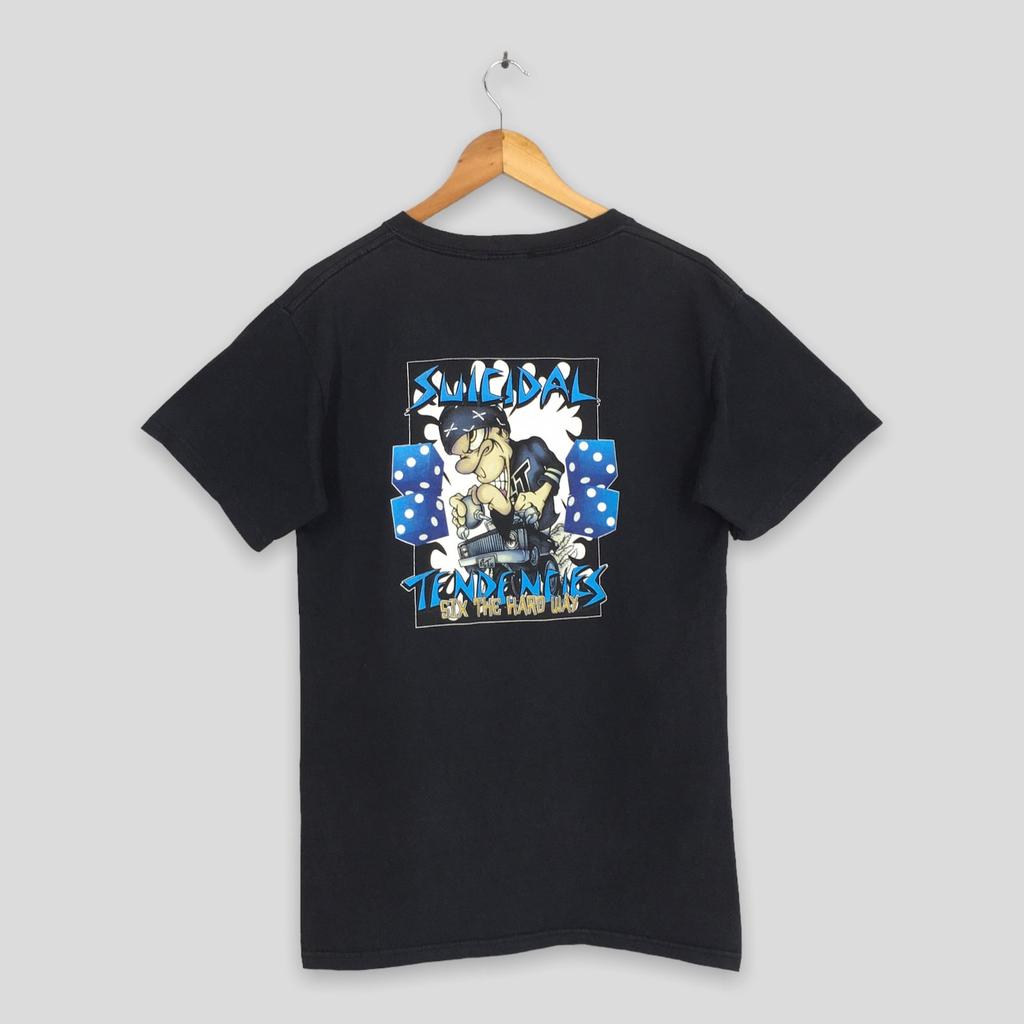 Vintage 90s Suicidal Tendencies Six the Hard Way Tshirt Medium 1998 Suicidal Tendencies Tour Concert Hardcore Rock Tees Anthrax Size M