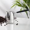 Professional Milk Frothing Pitcher Long Handle Hot Milk Cup Chocolate Melting Pan  Hotel Cafe
