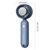 Plastic Mini Foldable Fan Rechargeable Bladeless Handheld Fan Cooling Electric Fan 3 Speed Adjustment for Outdoor Travel