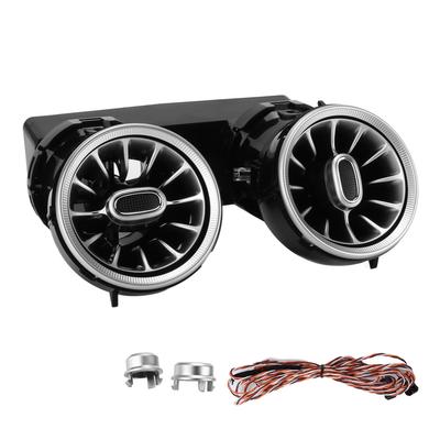 Kit de Luz Ambiental LED Trasera de 3 Colores para Salida de Aire Tipo Turbina Repuesto para MercedesBenz C GLCClass W205