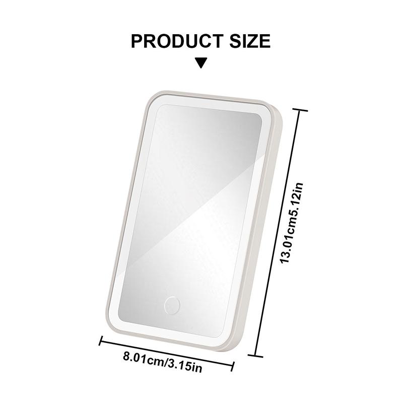 SEAMETAL Car Interior Mirror Portable Car Makeup Mirror Sun Visor HD Mirrors Car Accessories Universal