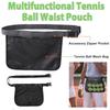Mesh Material Ball Waist Pouch High Elasticity Mesh Ball Fanny Pack  Storage Carrier