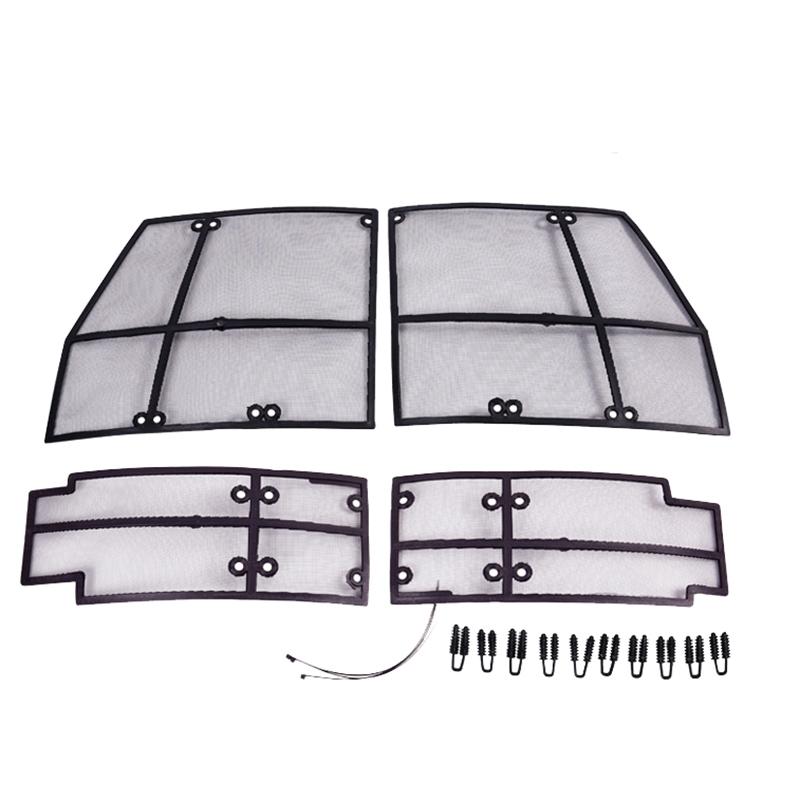 4 Peças Tela de Proteção contra Insetos para Carro Rede de Inserção da Grelha Dianteira Para Nissan Patrol Armada Y62 2012 2013 2014 2015 2016 2017 2018