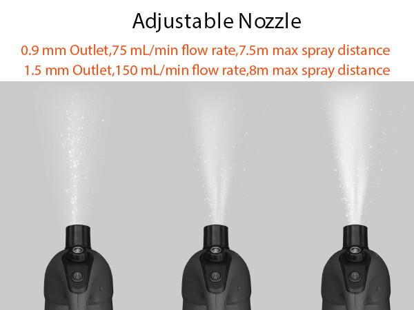 XPOWER Macchina Nebulizzatrice Disinfettante Commerciale F-8B ULV Efficienza Batteria