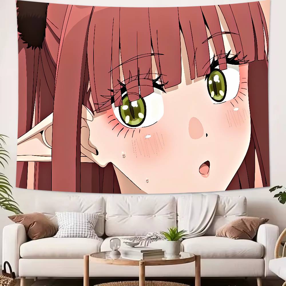 Large Kawaii Pretty Girl Marin Kitagawa Tapestry Wall Hanging Wall Rugs Dorm Decor Blanket Camping Decoration Tapestry