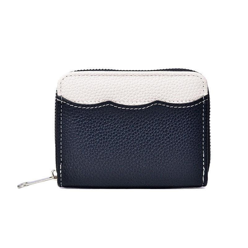New Textured Multifunctional Zipper Change Bag Women's New Japanese and Korean Fashion Coin Bag Card Bag