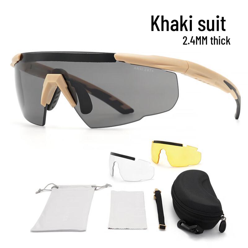 Tactical Shooting Goggles Set