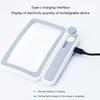 Magnifying Glass with Light, 4Times Handhelds Large Magnifying Glass 10 LED Illuminated Light Magnifier for Reading
