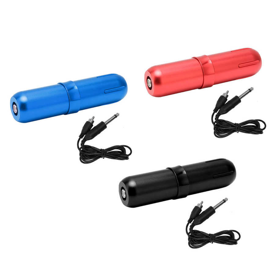 

Короткая ручка для татуировки RCA Инструменты для перманентного макияжа для татуировки для подводки для бровей синий